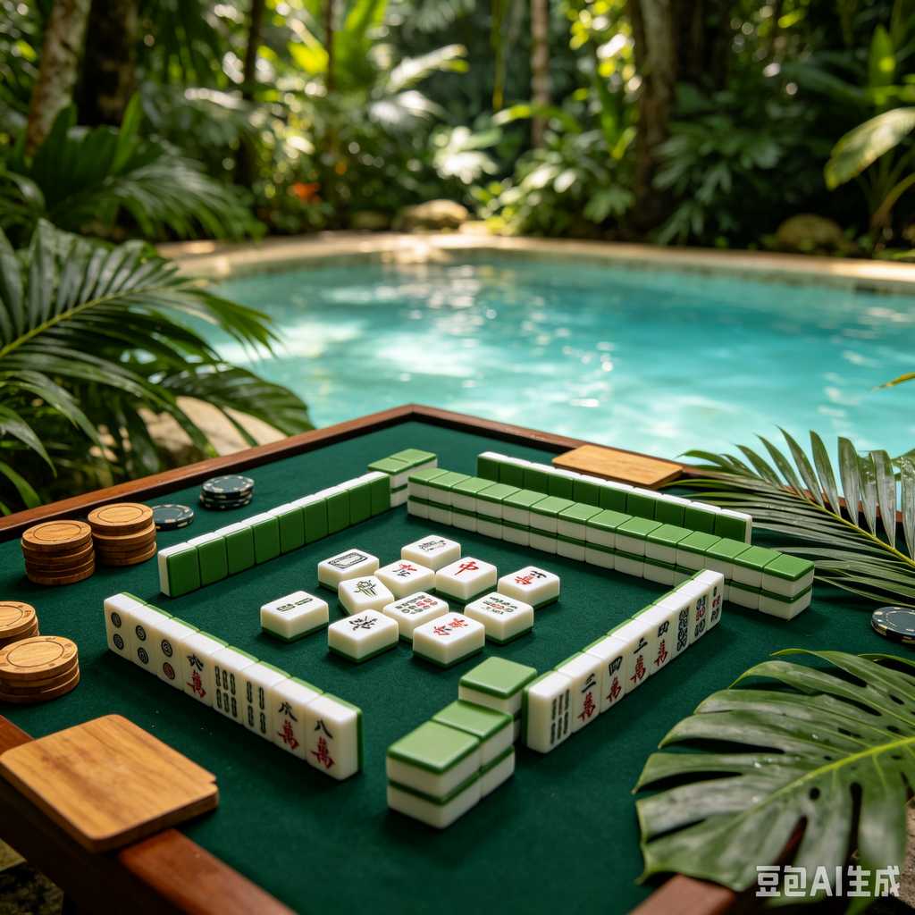 custom logo printed mahjong tiles