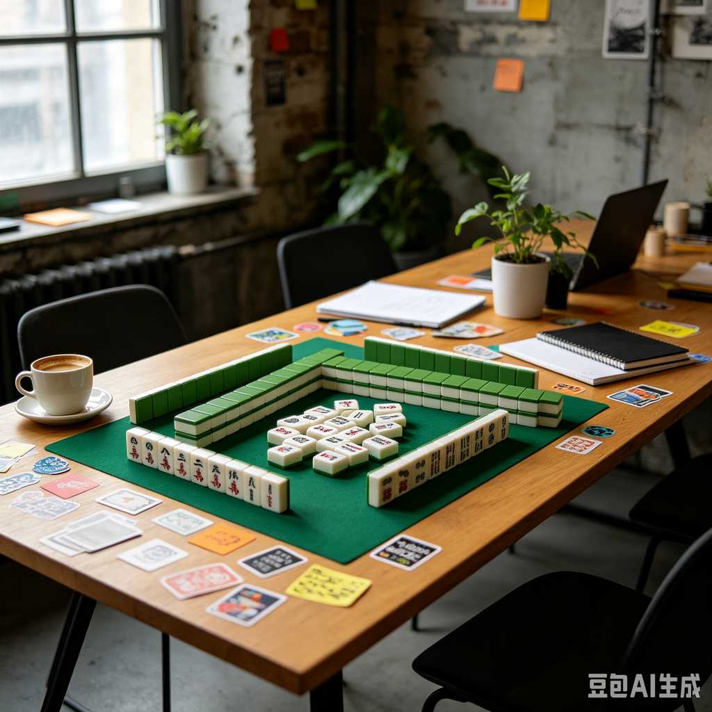 gift box packed mahjong set